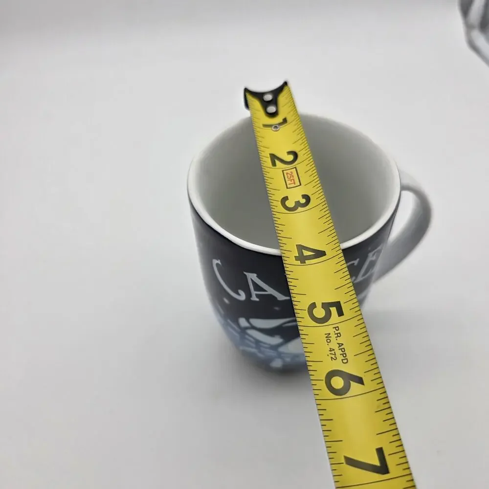 Coventry Cancer Zodiac Mug 18oz Tall Porcelain Astrology Horoscope Blue Crab